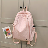 Back-to-School Season Special ins Small Design School Bag for Female College Students, Simple and Versatile High School and Junior High School Students, Lightweight Travel Shoulder Bag