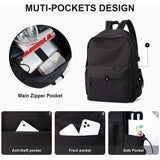 Lightweight Casual Laptop Backpack For For Men And Women, School Book Bag For College