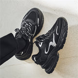 [Trendy All-match Fashion Casual Shoes] Men's Fashion Casual Shoes Fashionable All-match Trendy Shoes Sports Dad Shoes