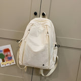 Back-to-School Season Special ins Small Design School Bag for Female College Students, Simple and Versatile High School and Junior High School Students, Lightweight Travel Shoulder Bag