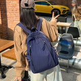 Back-to-School Season Special ins Small Design School Bag for Female College Students, Simple and Versatile High School and Junior High School Students, Lightweight Travel Shoulder Bag