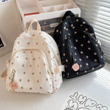 Casual Floral Prints Women Backpack Girls Bookbags Large Capacity Students School Bags Travel Backpack Mochilas