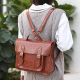 Women Backpack New Multifunction Female Big Tote bag PU Leather College Style Shoulder Bag student schoolbag bagpack