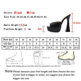 Fashion New Design Open Toe Platform Slippers For Women Gladiator Sandals High Heels Pumps Summer Pumps Party Shoes