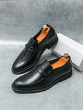 Men Formal Wear Dress Shoes Business Shoes Ripe-Yong Luxury Goods Social Shoes Gentleman Elegant Loafers Office Casual Footwear