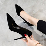 Shoes for Women Pointed Toe Formal Super High Heel Woman Pumps Black Sexy Stilito Stylish Fashion Chic and Elegant Dress L E Y2k