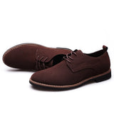 Chaussure Homme Suede Leather Men Shoes Oxford Casual  Classic Sneakers Comfortable Footwear Dress  Large Size Flats