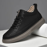 Brand Men's Oxford Shoes Wear-resistant Thick Soled Work Clothes Shoes Men's Genuine Leather Shoes Casual Business Shoes