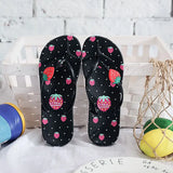 Women's Flip Flops Indoor House Cute Elegant Home Flat Slippers Woman Comfortable Fashion Designer Summer New Slipper Beach