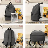 Vintage Design Woman Backpack New Female Man Travel Rucksack College Student Schoolbag For Teenage Girls Boys