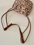 Casual Leopard Print Women's Crossbody Bags Fashion Ladies Small Shoulder Bag Lightweight Commuter Female Coin Purse Handbags