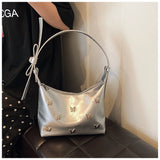 High End Western Style Niche Bag for Women New Popular Versatile Crossbody Bag Fashion Super Hot Single Shoulder Armpit Bag