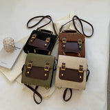 Vintage Small Corduroy Woman Backpacks New Female Fashion Backpack Travel Shoulder Bag Mochilas Crossbody Bags for Teenage Girls