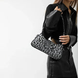 Women Shoulder Bags New Sweet Cool Spice Girls Handbag Personality Leopard Print Fashionable Casual Crossbody Bag