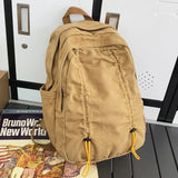 New Vintage Canvas Backpack Schoolbag for Teenage Girls Boys Mochila Woman Man Rucksack High Quality