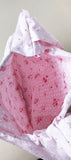 New Women's Japanese Korean Bow Lace Shoulder Bag Large Capacity Causal Sweet Student Canvas Bags