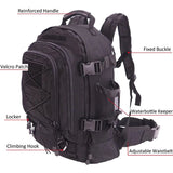 60L Military Tactical Backpack Army Molle Assault Rucksack Outdoor Travel Hiking Rucksacks Camping Hunting mochila hombre