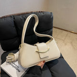 Solid color leather crossbody bag ladies casual shoulder bag luxury designer women's bag mini mobile phone bag retro texture bag