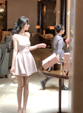Even Party Red Dress Women Casual Elegant Clothing One Piece Dress Korea Fashioon Summer Sleeveless Strap Mini Dress Female