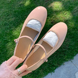 lolita round toe buckle strap mary janes women loafers flat shoes ladies pink/silver ballerinas slip on low heels moccasins