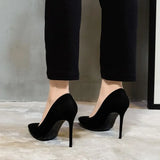Shoes for Women Pointed Toe Formal Super High Heel Woman Pumps Black Sexy Stilito Stylish Fashion Chic and Elegant Dress L E Y2k