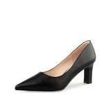 Sexy Shoes For Women Wedding Bride Shoe On Heeled Pumps Woman Black Pointed Toe High Heels 39 Young Casual Social Premium