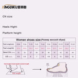 Fashion Plus Size High Heel Women's Shoes Black Red Sexy 9cm Banquet Party Women's Shoes Sequined Wedding Shoes