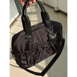 Casual Tote Bags Female Ladies Commute Large Capacity Messenger Bolso Mujer Laptop Computer Bags with Interlayer