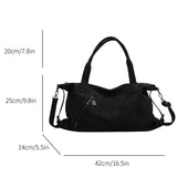 Female Commuter Shoulder Bag Suede Nubuck Leather Women's Travel Crossbody Bags Ladies Boston Handbag Accessories Storage Bag