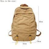 New Vintage Canvas Backpack Schoolbag for Teenage Girls Boys Mochila Woman Man Rucksack High Quality