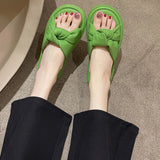 Shoes Home Slides Summer Open Toe Thick Women's Slippers and Ladies Sandals Platform Indoor Soft House Non Slip on Offer B