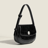 Leather Small Shoulder Bag Designer Casual Solid Color Wallet Handbags New Luxury Crossbody Bag High Fashion Versatile