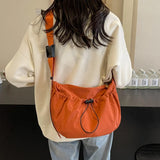 Women Messenger Bags New Fashion Nylon Casual Shoulder Bag Large Capacity Classroom Student Commuter Crossbody Satchels Bag