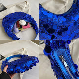 Luxury Sequin Women Bags Designer Sequins Hand Bag Evening Bags Clutch Female Travel Holiday Shoulder Bag Handbag