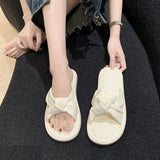 Shoes Home Slides Summer Open Toe Thick Women's Slippers and Ladies Sandals Platform Indoor Soft House Non Slip on Offer B