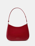 French High-end Texture Cowhide Underarm Bag For Women's Red Retro White Shoulder Messenger Bag New Zency Top Quality