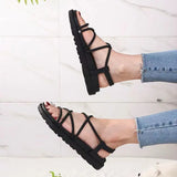 Women's Sandals Outdoor Open Toe Strappy Ladies Shoes Platform Sabot Red Daily Vip Wholesale Sandal Premium And Low Price