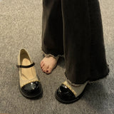 Women's Summer Footwear Black Shoes for Woman High Heels Chunky Japanese Style Lolita Gothic Pumps Block Heel on Heeled Y2k