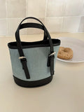 Retro Denim Design Women's Bucket Bag Handbags Fashion Female Small Shoulder Bags Casual Ladies Tote Clutch Purse Crossbody Bag