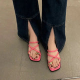 Slides Indoor Summer  Low Heel Black Shoes Women's Slippers And Ladies Sandals Open Toe Original Chic Point Hot Price 39 Pvc