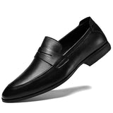 Italy Luxury Brand Fashion Men Casual Shoes Loafer Shoes Men Genuine Leather Slip-on Formal Shoes Moccasins Handmade Man Shoes