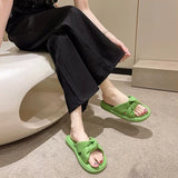 Shoes Home Slides Summer Open Toe Thick Women's Slippers and Ladies Sandals Platform Indoor Soft House Non Slip on Offer B