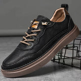 Brown Genuine Leather Leather Shoes Men's Moccasin Outdoor Casual Oxford Shoes Men's Quality Brand office Dress Shoes for man