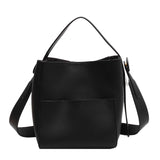 Bucket Shoulder Side Bags for Women Female Designers Trend Small Leather Crossbody Bag Handbags and Purses