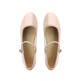 lolita round toe buckle strap mary janes women loafers flat shoes ladies pink/silver ballerinas slip on low heels moccasins