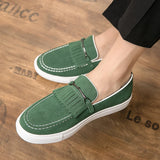 Hot Selling Suede Shoes Europe America Fashionable Men's Loafers Simple Casual Shoes Party Men's Dress Shoes Big Size：38-47