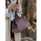 autumn winter New Crossbody Women's Bag Fashionable Frosted Shoulder Simple and Versatile Handbag Trendy Design Tote Bag