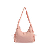 Fashion Large Capacity Nylon Bag Trend Versatile Style Leisure New Women's Shoulder Bags Concise Sewing Thread Tote Bags