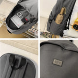 Vintage Design Woman Backpack New Female Man Travel Rucksack College Student Schoolbag For Teenage Girls Boys