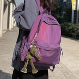 Women's Backpack Female Fashion New Backpack Unisex Large Capacity Laptop Backpack Nylon Lady Schoolbag Cute Student Bag